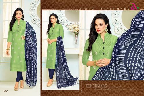 ETHNIC COTTON PRINTED DRESS MATERIALS