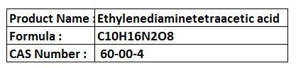 Ethylenediaminetetraacetic Acid - White Crystalline Powder, Water Soluble | Limescale Removal, Versatile Chelator