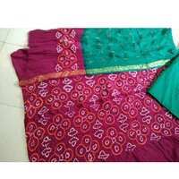 Bandhani Work Dress Material