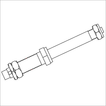 Wheel Chair Axle 185.3g 