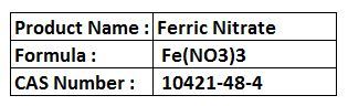 Ferric Nitrate