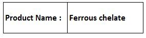 Ferrous compounds