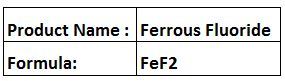 Ferrous compounds