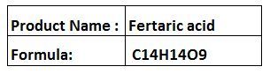 Fertaric acid