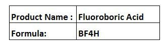 Fluoroboric Acid