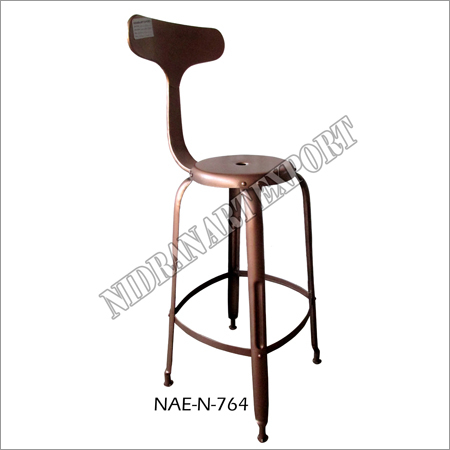 Iron Bar Chair By NIDRAN ART EXPORTS
