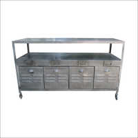 Industrial Iron 4 Drawer TV Cabinet