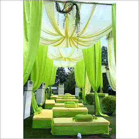 Sitting Lounge Wedding Tent By LAXMI DYEING & TENT WORKS