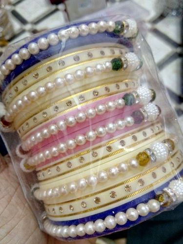 Rajputi Rajvadi Bangles 7 - Acrylic, Modern Style, Polished Finish | Fashion Jewelry for Women, Perfect for Parties, Weddings, and Engagements