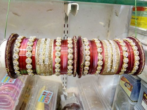 Rajputi Rajvadi Bangles 8 - Acrylic, Modern Design | Polished Finish, Fashion Jewelry for Women, Perfect for Weddings, Engagements, and Parties