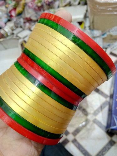 Rajputi Rajvadi Bangles 9 - Polished Acrylic, Fashionable Modern Style for Women's Anniversary, Engagement, Gift, Party, and Wedding Occasions