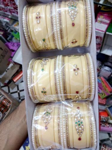 Rajputi Rajvadi Bangles 10 - Acrylic, Polished Finish | Modern Fashion Jewelry for Women, Perfect for Engagement, Anniversary, and Weddings