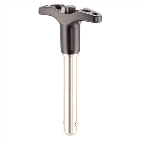 Ball Lock Pins Self Locking With T-Handle