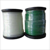 Plain Round Nylon Trimmer Line - Nylon, Various Sizes , White & Green Color, High Wear Resistance And Long Lasting Cutting Efficiency