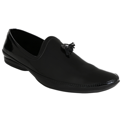 Shiney Black Loafer Shoes