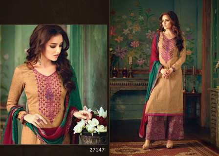 Dailywear Salwar Kameez - Cotton, Customized Sizes [XS-XXXL] | Modern Design with Full Sleeves and Lace Decoration, All-Season Wear