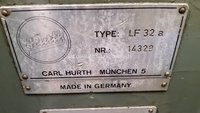 HURTH KEY WAY Milling Machine