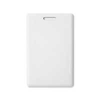 Access Card - Durable Polyvinyl Chloride, Rectangular Shape , Water Resistant, White Color For Industrial Access Control Systems