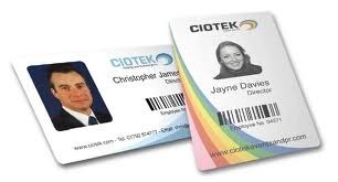 Smooth Plastic Identity Cards
