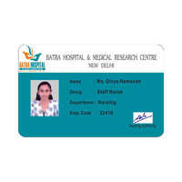 Identity Cards - Pvc & Plastic, 0.7-0.9mm Thickness | Smooth Surface, Virus Proof, Ideal For Office, College, School, Exhibition, Event