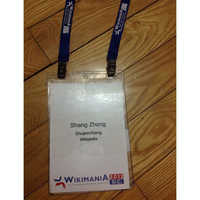 White Pvc Conference Badges