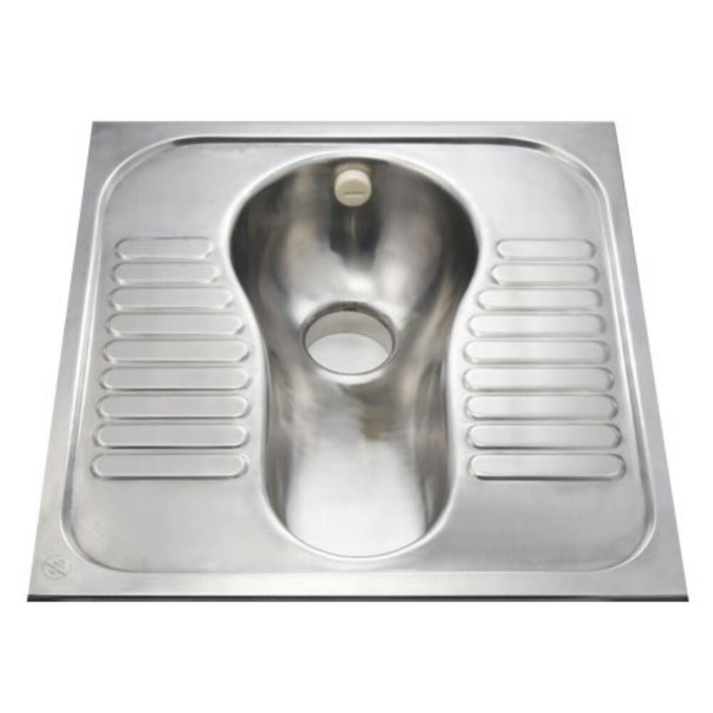 Stainless Steel Lavatory Pan Flush Type - Feature: Polished