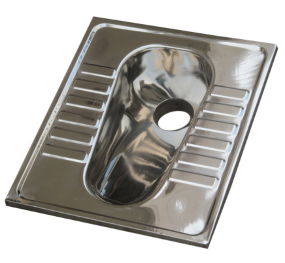 Stainless Steel Lavatory Pan Without Flush Type Model No. Sslp 211 - Feature: Durable
