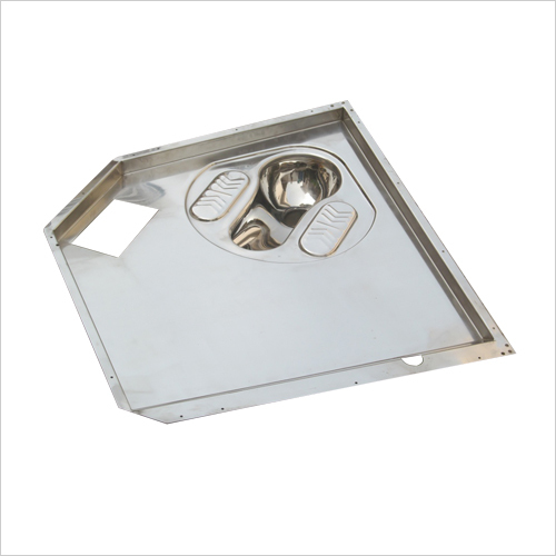 Stainless Steel Toilet Pan with Floor For Railway)