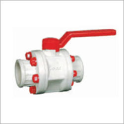 PP Ball Valve Flange End