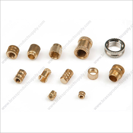 Brass Moulding Inserts - Bronze Material, Multiple Sizes, Golden, Easy Tightening, Perfect Finish