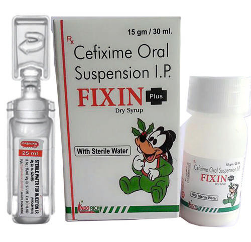 Cefixime Trihydrate 100 mg (with water)