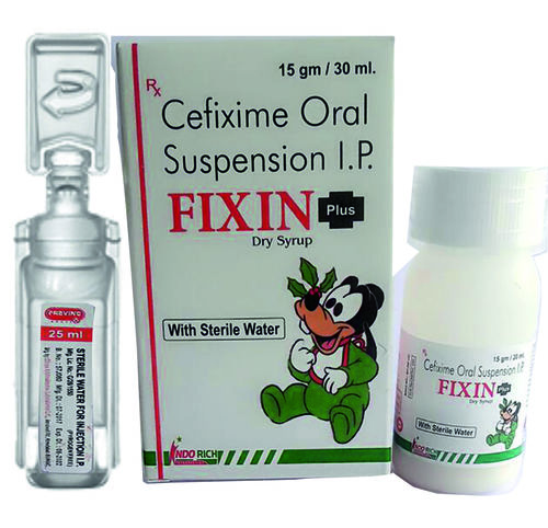 Cefixime Trihydrate 100 Mg (With Water)