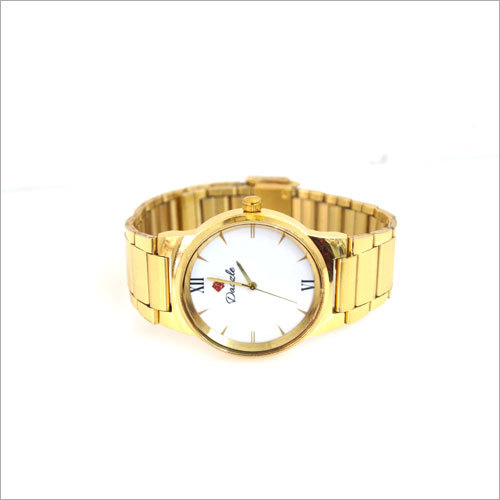 Golden Wrist Watch