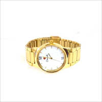 Golden Wrist Watch