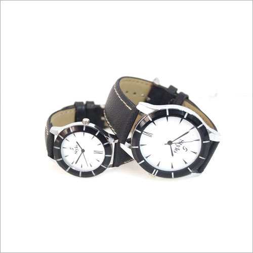 Leather Band Wrist Watch
