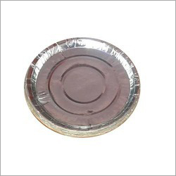 Silver Foil Paper Plate