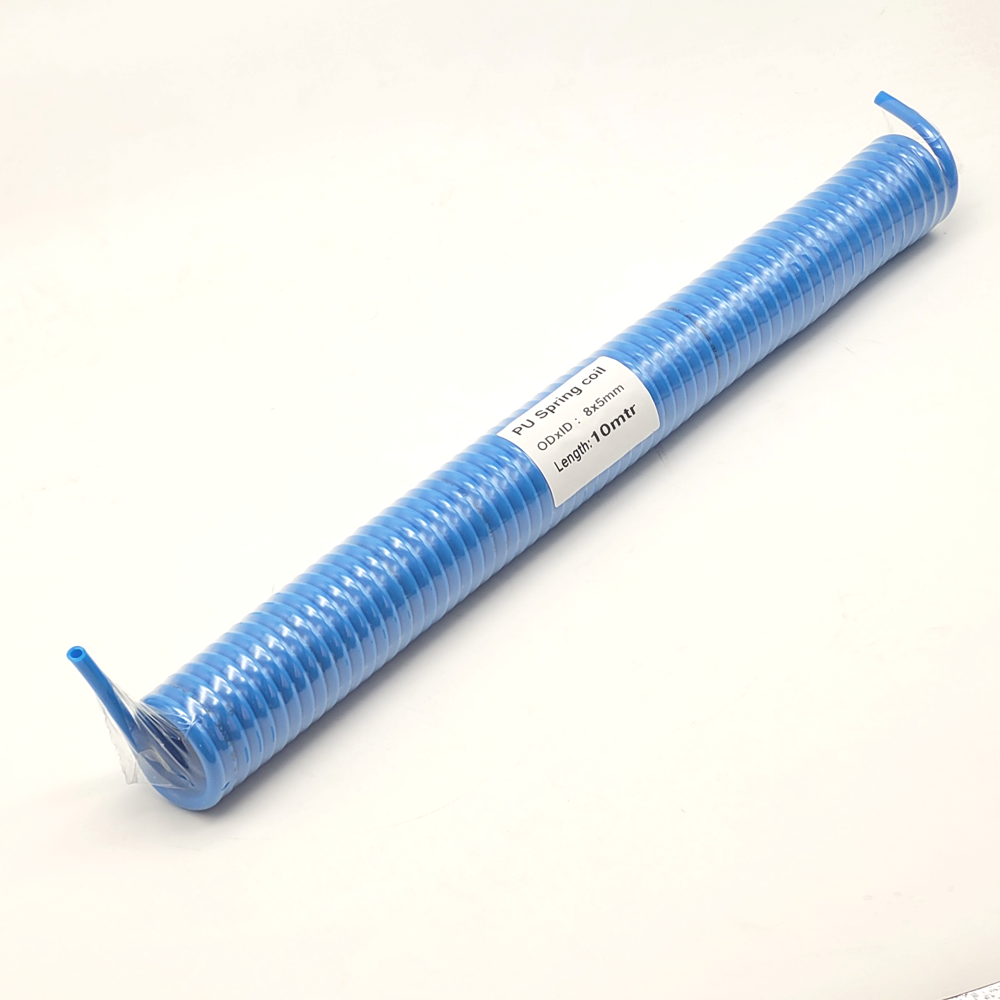 Pu Spring Coil - Color: Blue