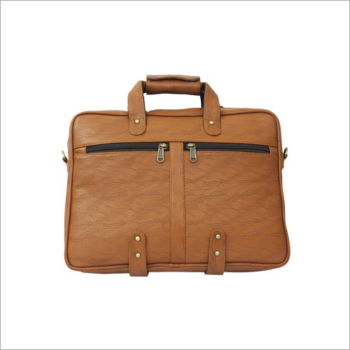 Brown Leather Laptop Bag