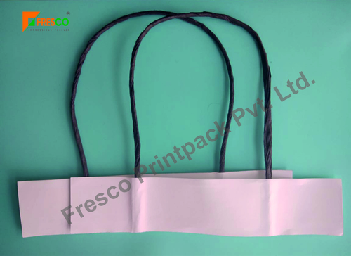 Black Twisted Paper Rope Handle Black Twisted Paper Rope Handle