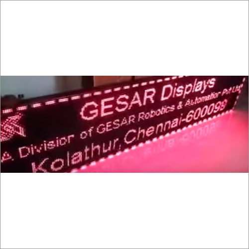 LED Scrolling Display