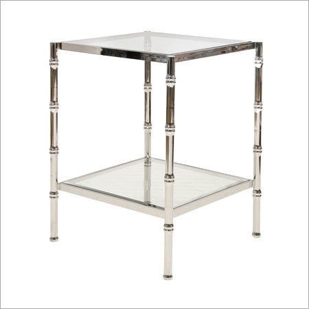 Nickel Plated Antique Table