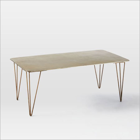 Brass Plated Coffee Table