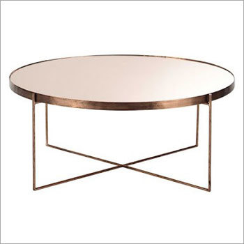 Copper Plated Round Antique Table