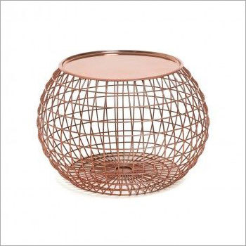 Copper Plated Tray Table