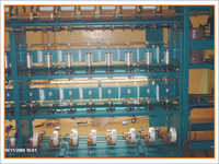 Covering Machine - Mild Steel, Green Color | High Production Performance With Electronic Drives, Sophisticated Traverse And Tapering Device, Manually Fed Infeed Belt
