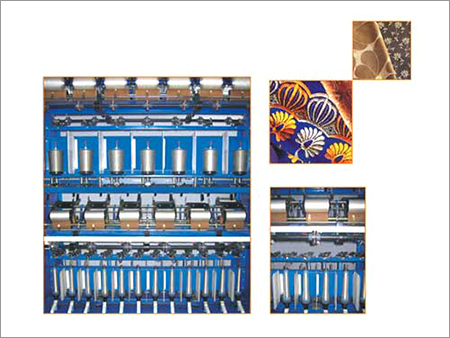 Blue Industrial Thread Twister Machine