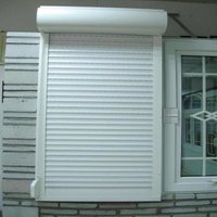 Pvc Rolling Shutter - Customizable Dimensions, White Pvc Material | Easy Operation, Impact Resistant, Weatherproof, Modern Design, Low Maintenance