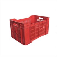 Red Plastic Fruit Crates