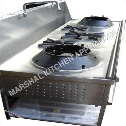 5 Burner Gas Stove - Stainless Steel, 2-5 Feet Height , 64-80 Centimeter Width for Hotels