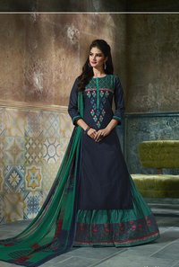 Designer Semi-stitched Suits